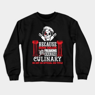 Cooking dad Crewneck Sweatshirt